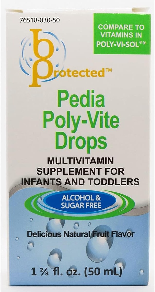 Pedia Poly-Vite tilgad 1 2/3 fl Ounce vedelik