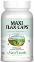 Maxi Flax Caps – orgaaniline linaseemneõli, Omega 3, 6, 9 – külmpressitud – Hexane Free, 700 mg – Kosher, 120 kapslit