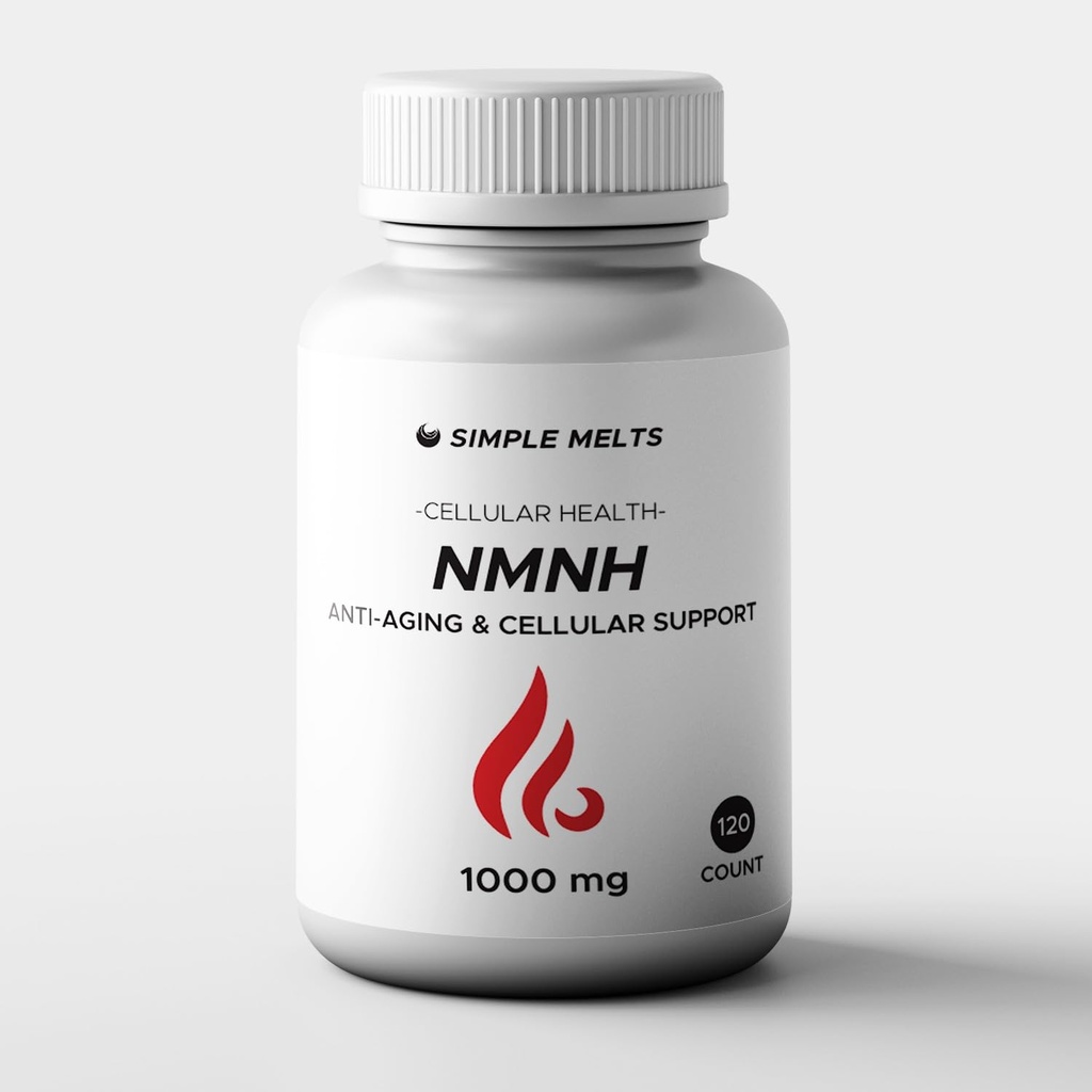 NMNH 1000mg - Advanced NMN Alternatiivne NAD +, Resveratrool, Berberine, Quercetin & Viinamarjad - Boost Energy, Focus, Metabolism, Immunity, Nahk, Cellular Health & Anti-Aging - 120 Caps