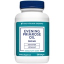 Vitamiin Shoppe Õhtune Primrose Oil 500MG, looduslik allikas GLA (Gammia Linolenic Acid), täiendus naiste tervise ja hormonaalse tasakaalu (120 Softgels)
