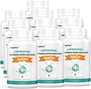 Orgabay Liposomal NAD+ Täiendus 500 mg, kõrge imendumine, NAD+ suurendamine TMG 250 mg-ga, tegelik NAD Plus tõhusam kui nikotiinamiid ribosiid, rakuenergia toetamine, tervislik vananemine | 600 softgeeli