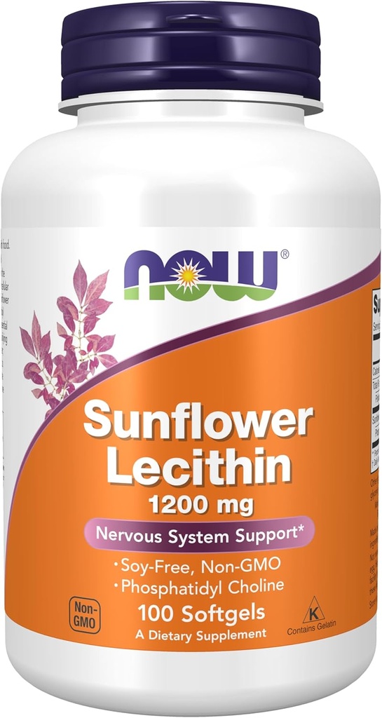 Päevalilleletsitiini 1200MG, 100 Count