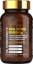 Dr Sosnowski BioActive Sea Moss | 8-in-1 valem, mis on rikastatud musta seemnega, Ashwagandha, Kurkum, Manuka Honey, Lõvi Mane, Royal Jelly, Bee Propolis Extract | 60 kapslit