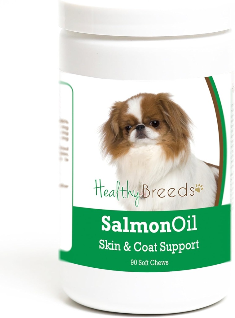 Tervislikud Tõud Jaapani Chin Salmon Oil Pehme närib 90 Count