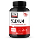 Jõufaktor Selenium Immune Support Supplement, Selenium 200mcg kapslid, et toetada immuunsüsteemi kaitse, Immunity Supplement, Vegan, Non-GMO, 120 kapslit