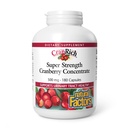 Looduslikud tegurid CranRich Super Strength Cranberry kontsentraat - Antioksüdandi tugilisa Jõhvika kontsentraadiga - Aids kuseteede ja põie tervis - 180 kapslit (180 serveerimist)