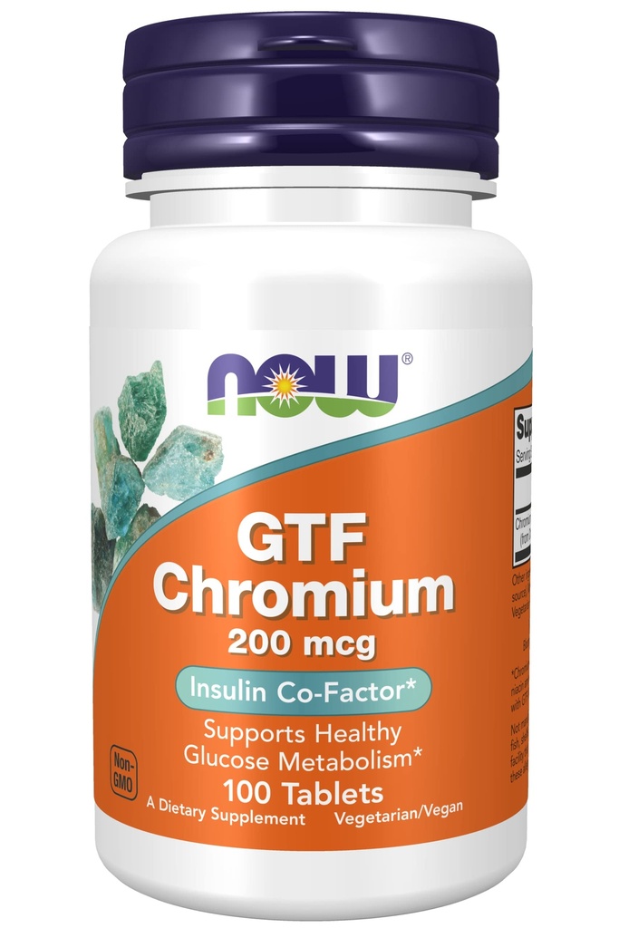 GTF Chromium 200mcg 100 tabletti (pakk 2)