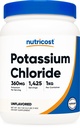 Nutrikost kaaliumkloriidi pulber 1 kg - gluteenivaba, mitte-GMO