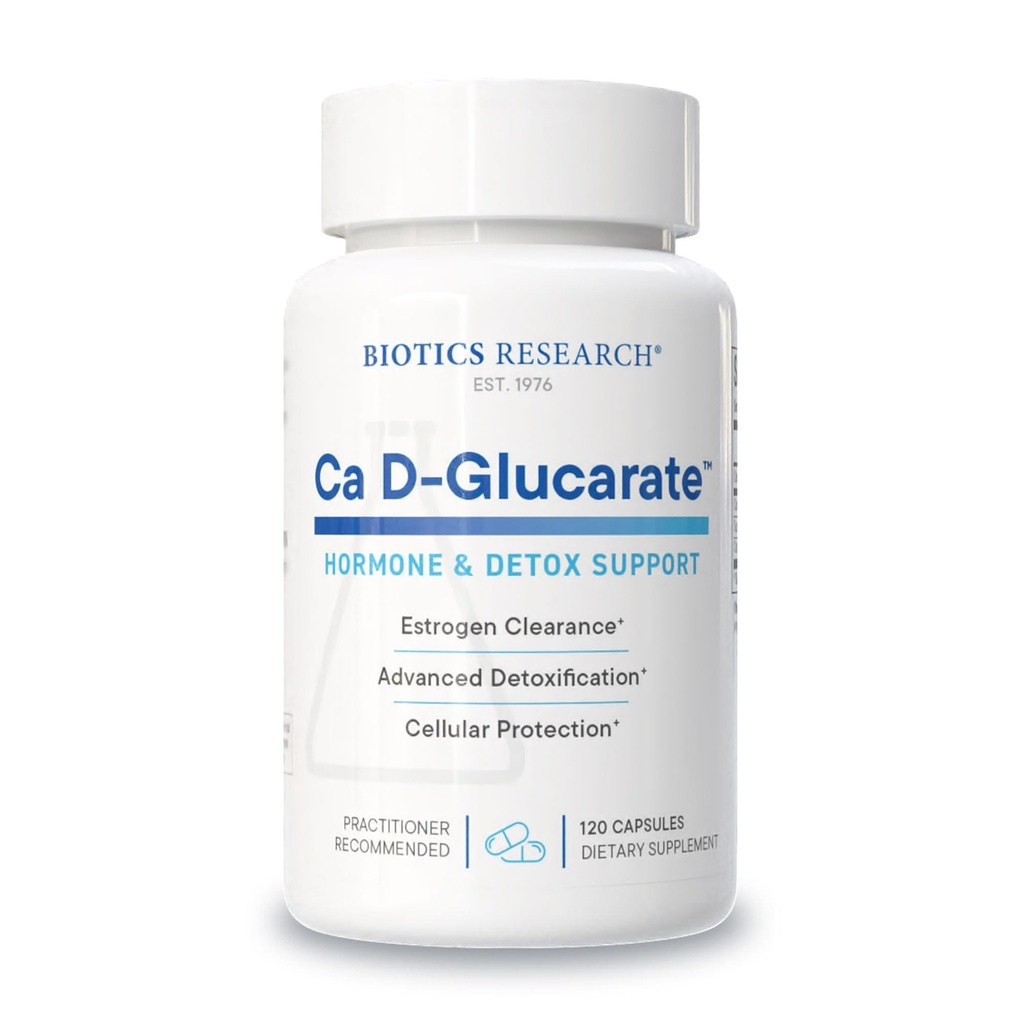Biotics Research Ca D Glükaraat Maksa detoksikatsioon, Elimineerib Toksiinid, Tugevad Luud, Hormonaalne Tervis, Südame Tervis, Tervislik Keha Koostis, Toores Orgaaniline Köögivili Kultuur 120 Count