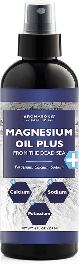 Aromasong Extra Tugevus Ultra-Pure Magneesium Spray (23mg Magneesium igas Spray) 8 Oz, tuntud kasutatakse rahustav peavalu ja jalgade ebamugavust
