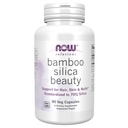 NOW Foods Solutions, Bamboo Silica Beauty, juuste, naha ja küünte toetamine, standardiseeritud 70% Silica, 90 Veg Kapslid