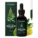 Betterbrand Mullein tilgad Lung Detox - Mullein Leaf Tinktuur klorofülliga - aitab toetada hingamisteede tervist, alkoholivaba, 1 kuu pakkumine - 60 ml