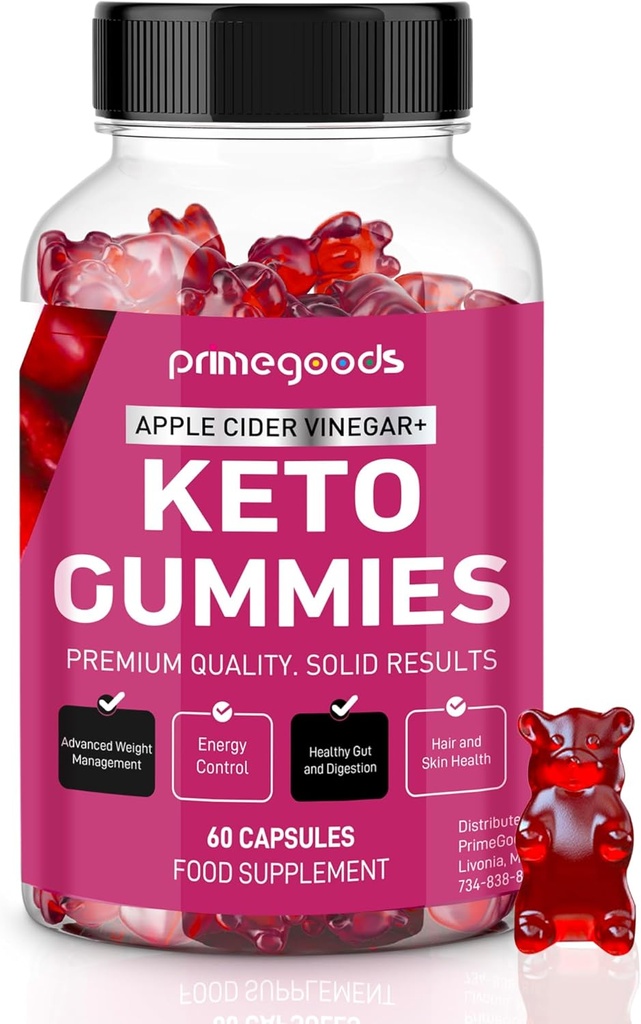 Keto ACV Gummies Advanced Weight Loss Formula-Apple Cider Äädikas kummikummies-1000mg avc vitamiinidega B12 & B6- Kaalulangus Kummid Naistele ja Meestele-Energy-Digestion-Natural-Pomegranite-Beetroot
