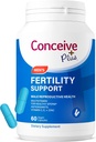 CONCEIVE PLUS viljakuse toetus meestele | Viljakuslisandid meestele tsink, vitamiin C, E, Selenium | Motility Activator Multivitamiin sperma tervisele ja kontseptsioonile | 60 kapslit 30 päeva
