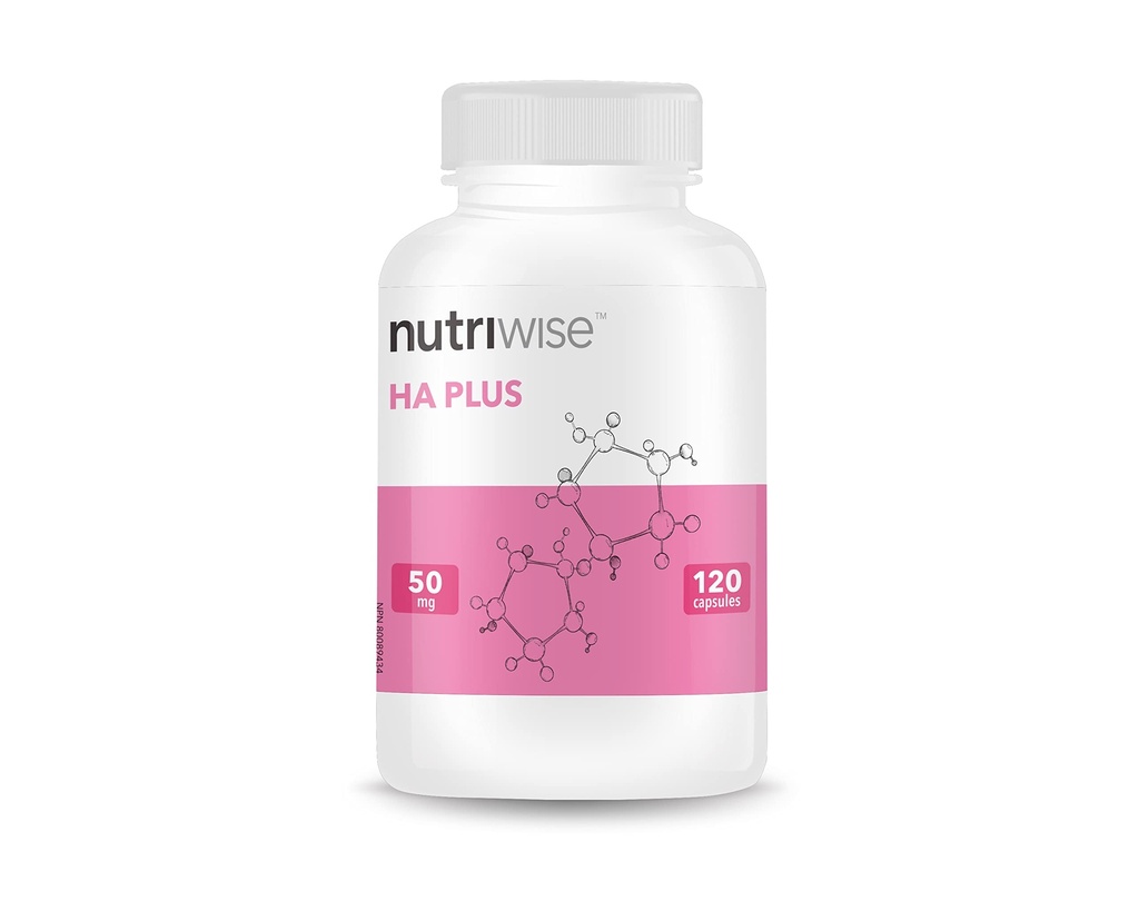 Nutriwise HA Plus Suure tugevusega hüaluroonhape + kollageen 120 kapslit
