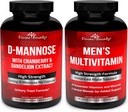 Divine Bounty D- Mannose Kapslid & Mens Multivitamiin Bundle