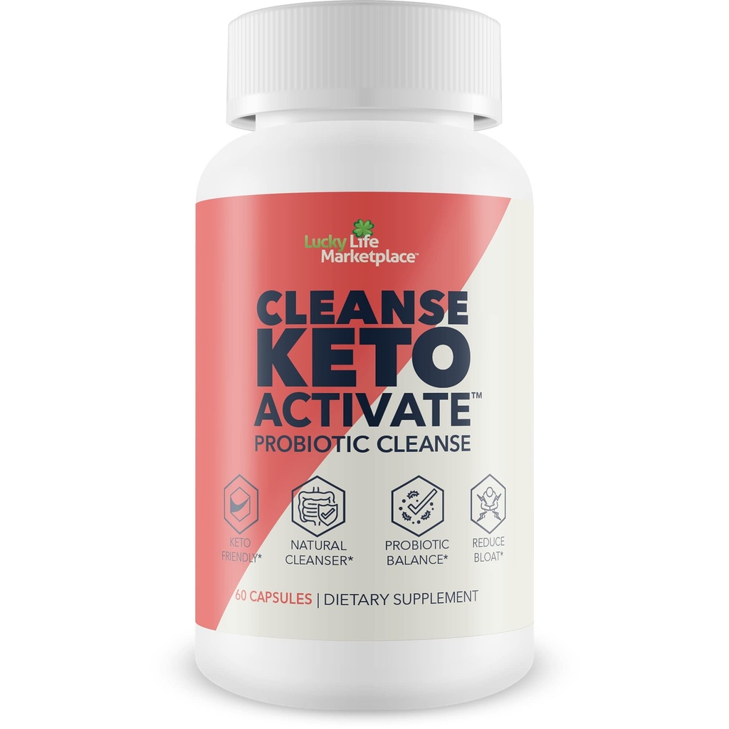 CLEANSE KETO ACTIVATE - KETO CLEANSE FOR WOMEN & MEEN - AIDA LÄBI TOKSIINID & IMPURITIES - EDENDADA REGULAARSUSE - ABI DIGESTION & DETOX - KETO CLEANSE & DETOX - TOETUS TERVISKEHA FUNCTION - BOOST ENERGIA