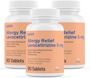 Curist Generic Levotsetirisiin Dihüdrokloriid 5mg Bulk (270 tabletti), Allergia pillid, 24-tunnine allergia leevendamine - Allergiaravi (3 pakendit 90 tabletti)