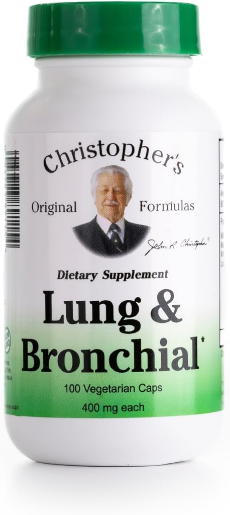 Dr Christopher's Lung and Bronchial - 450 mg - 100 taimset kapslit