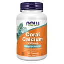 NOW täiendused, korallkaltsium 1000 mg, luu tervis *, tervislik pH tasakaal *, 100 Veg kapslit