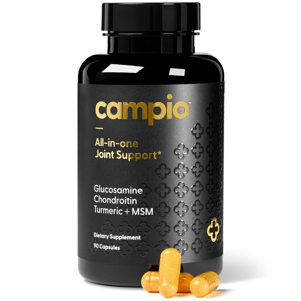 Glükoosamiin Chondriotin MSM All-in-One Joint Support Supplement Kurkum, hüaluroonhape, boswellia, ingveri juur, bambus, bioperiin, must pipar, toetab ühist tervist ja paindlikkust 90 loe
