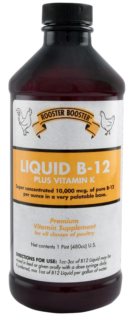 Rooster Booster B-12 Vedelik, 16-kordne