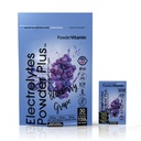 PowderVitamin Electrolytes Powder Plus, Keto, mustikas viinamarjad, null suhkur, 1000mg kaalium, 120mg Kaltsium, 120mg Magneesium, Non-GMO, nullkalorid, 30 Hüdratsioonipaketti
