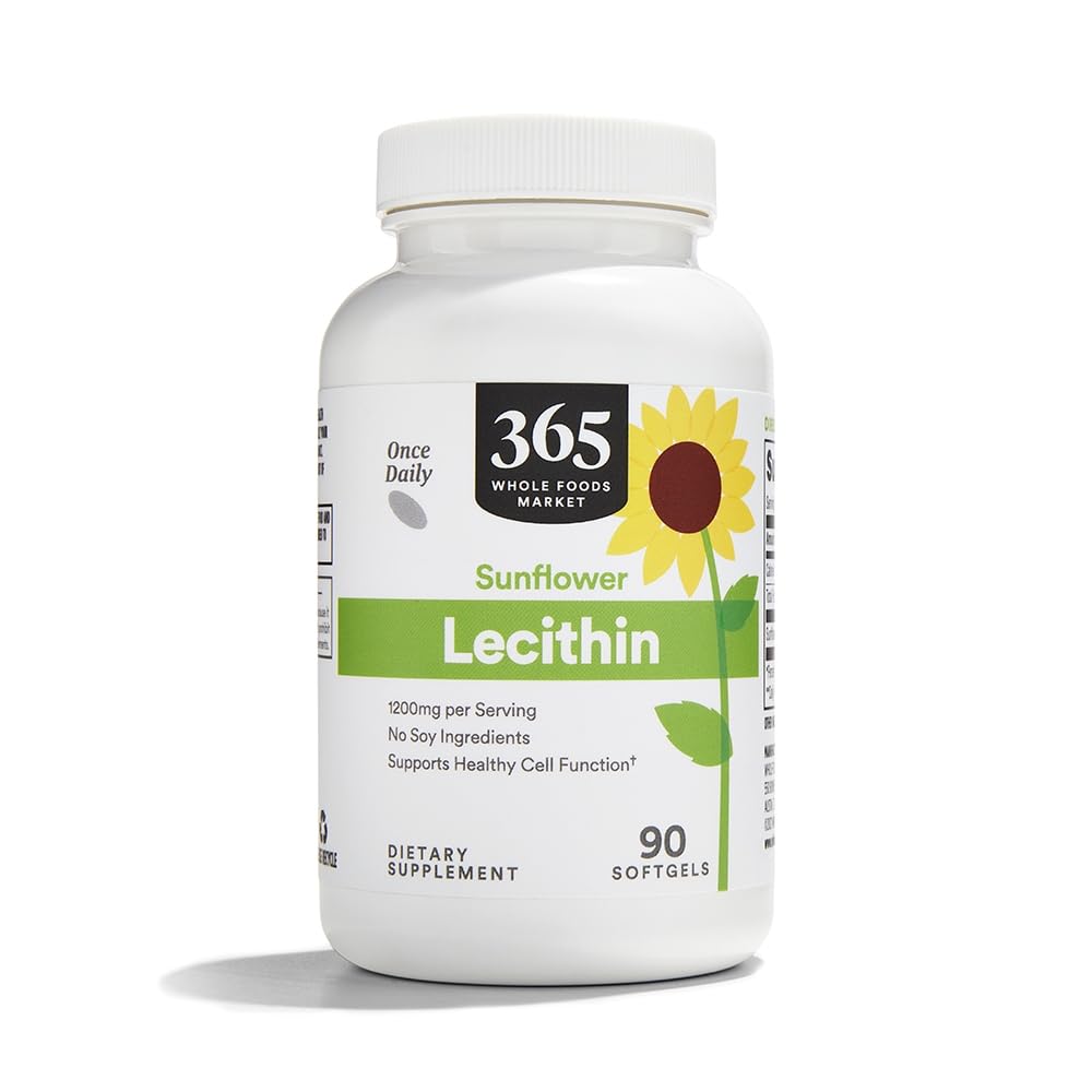 365 by Whole Foods Market, Sunflower Lecithin, 90 ct