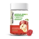 Looduse võti Õunasiider Äädikas Gummies 120 Count ACV Gummy foolhape B6 B12 suhkrupeedi ja granaatõuna - Vegan, mitte-GMO ja gluteenivaba