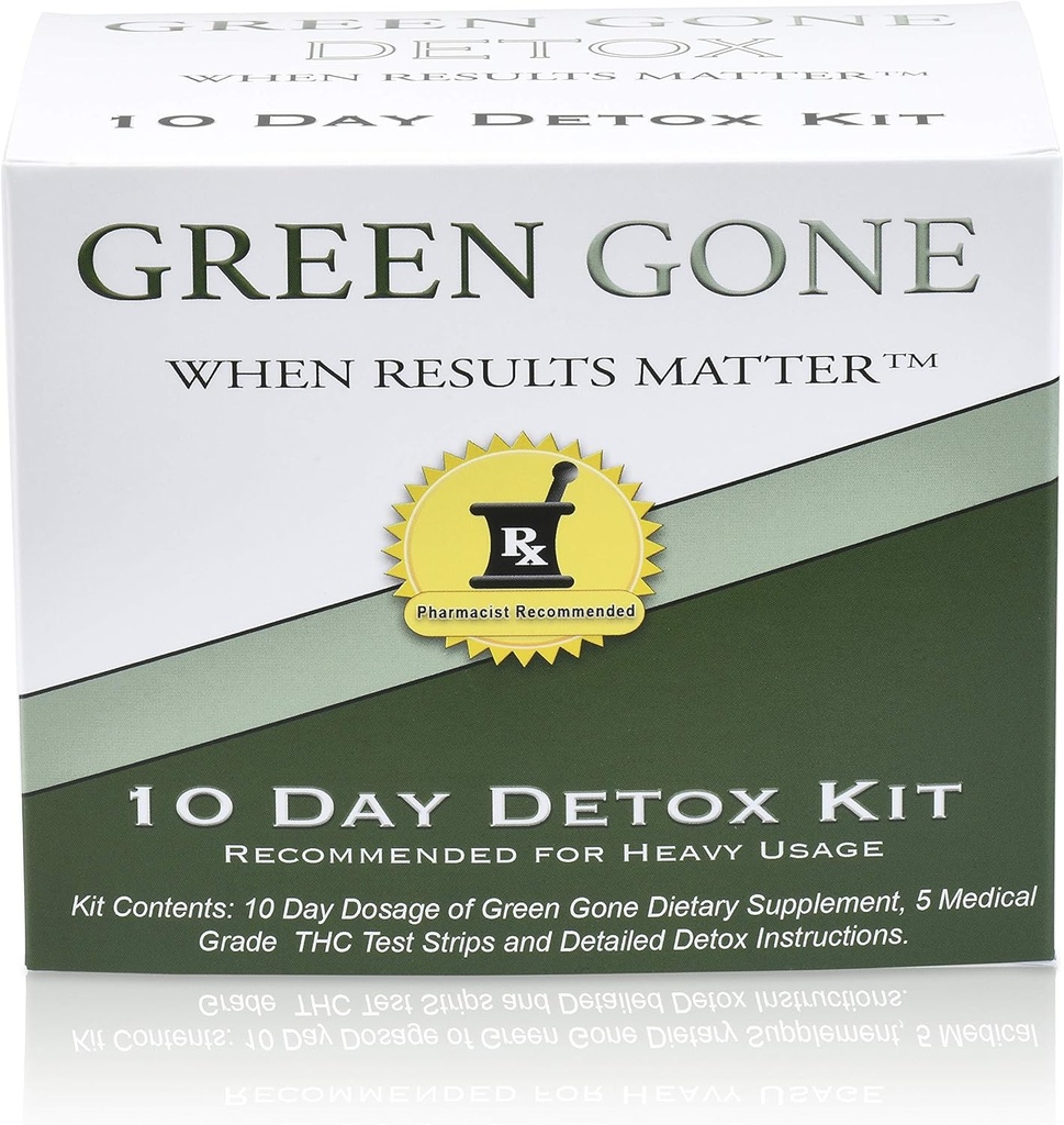 Green Gone Detox Püsiv 10-päevane Detox