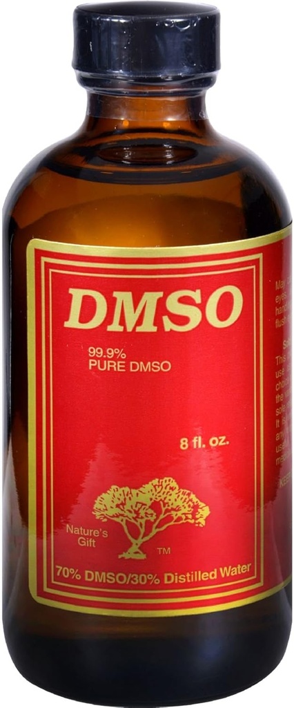 DMSO Vedel 70/30 - 8 oz - 99,9% Puhas DMSO - Arvatakse, et see aitab stimuleerida rakulisi protsesse