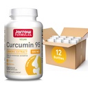Kitsad valemid Curcumin 95 500 mg, Turmeric Curcumin Extract for Antioxidant Support, luu ja liigese tugi Dietary Supplement, 120 Veggie kapslid, Up to 120 Servings, Pack of 12