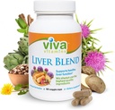 Viva Vitamiinid Maksasegu Detox Puhastamine - Maksa Puhastamine Detox & Remont w / Piimohakas & Artišoki Ekstrakt, Maksalisa optimaalseks Maksatoetuseks, Vegan, Gluteenivaba, Non-GMO, 90 Veggie Caps