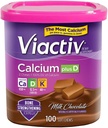 Viactiv Max Formula Kaltsium + Vitamiin D3 lisand luu tervise piimašokolaadile, 100 pehmet näri - 6 pakendit