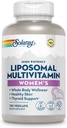 SOLARAY Liposomaalne multivitamiin naistele, tõhustatud imendumine, kõrge potentsi w / raud, D-vitamiin, C-vitamiin, B12, biotiin, CoQ10, immuunsuse tugi, luude tervis, vegan, 60 serveerimist, 120 VegCaps