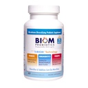 Biom Probiootikumid 3-in-1 valem (külm tarnitud) 25 miljardi Flora probiootikumid, prebiootikumid ja immunobiootikumid parema immuunsuse toetamiseks - mitmekesistab soolestiku mikrofloorat ja mikrobioomi - meestele ja naistele