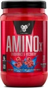 BSN Amino X lihaste taastamise ja vastupidavuse pulber BCAA-dega, 10 grammi aminohappeid, Keto sõbralik, kofeiinivaba, tugivastupidavus, null suhkur, sinine raz, 30 portsjonit (pakendamine võib varieeruda)
