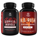 Bundle of Extra Strength Testosterone Booster koos Horny Goat Weed Maca Root Tongkat Ali & Saw Palmetto Extract & lämmastikoksiidi pillid meestele L-arginiin L-tsitrulliin Aminohapped lihaste kasvu