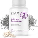 Puhas TheraPro Rx Optimum Magneesium Lüsinaat Glütsinaat & Di-Magnesium Malate, valmistatud USAs | 2 kuu tarne | Kelaaditud maksimaalse imendumise jaoks, toetab luu tervist ja energiat, mitte-GMO