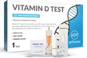 Gettested D-vitamiini testkomplekt kodus - D-vitamiini puuduse enesetest - kiired, täpsed tulemused - lihtne kasutada - ei ole vaja laborit - sisaldab Lancet'i puhverkassett - sõrmeotsa veretest