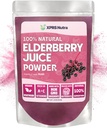 XPRS Nutra Elderberry Juice Powder - Elderberry Powder Organic Fruit Juice Mix - Powdered Elderberries Supplement Rich vitamiine A ja C (4 oz)