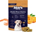 Moe 5-in-1 oluline koer multivitamiin 90 kana maitsestatud närimiskoogid koera immuunsuse toetamiseks, südameks, nahaks, karvaks ja üldiseks terviseks - vitamiinid A, B12, C, D, E, antioksüdandid, Omega 3 igas vanuses ja tõugudele