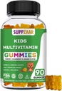 Lapsed Vitamiinid | 45-90 päeva lapsed Multivitamiini kummid | Kummi vitamiinid koos taimetoitlaste, mitte-GMO ja gluteenivabade koostisosadega | Multivitamiin lastele | Väikelaste vitamiinid | 90 Ct