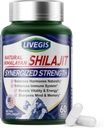 Himaalaja Shilajit kapslid Tasakaalu hormoonid, suurendada immuunsust, suurendada elujõudu ja mälu, kõrge potentsi täiendada erinevate koostisosadega, Mitte-GMO Natural & Organic - 60 loeb