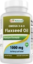 Parim looduslik linaseemneõli 1000 mg 240 softgels - Omega-3-6-9 südame tervise jaoks