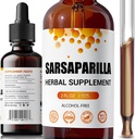 FabLab Sarsaparilla Root Tincture - Herbal Supplement for Detox and Immune Support - 2 Fl Oz - Alcohol-Free - Non-GMO - Supports Healthy Skin, Hormone Balance, and Digestion