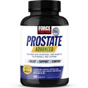 FORCE FACTOR Prostate Advanced, Terviselisa meestele öiste vannitubade reiside vähendamiseks, põis ja kuseteede leevendamiseks, Saw Palmetto, Beeta-Sitosterool, 180 tabletti (1-Pack)