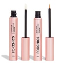 Lash & Brow Growth Bundle - Hormoonivaba tugevdaja pikematele ripsmetele ja täielikumatele kulmudele - Vegan, looduslik ja õrn seerum Duo 24/7 toitmiseks ja tugevdamiseks [2x 0,10 fl. oz / 3 ml]