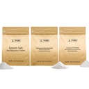 Puhas originaalkoostisosa Kaalium Bikarbonaat, Kaltsiumkloriid, & Epsomi soolakomplekt, (1lb) Toiduohutus, Puhastamine Ja Keetmine