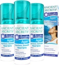 ANCIENT SECRETS soolase nina spray - Hinge taas Hüpertooniline merevee ninasprei, allergia ja siinuse leevendamine, nina ummistus niisutaja, 3.38 Fl Oz (3. pakk)